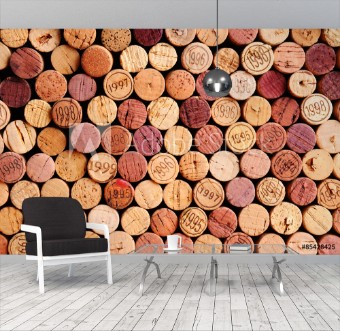 Picture of Wall of Wine Corks